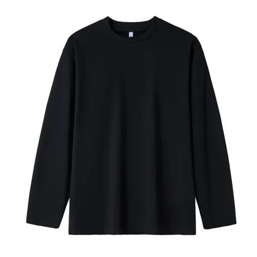 Autumn Cotton Solid Color Cozy Streetwear - Image 3