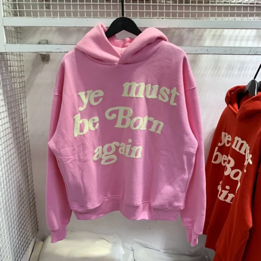 2024fw Puff Print Kanye West Hoody
