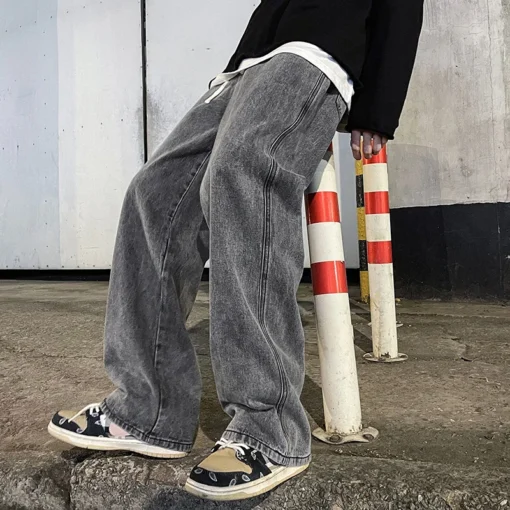 2024 New Streetwear Loose Jeans - Image 10