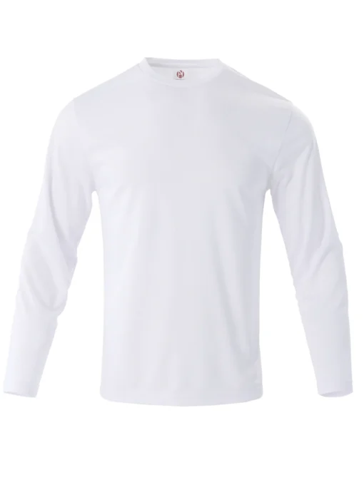 Men's Casual Plain Long-Sleeved Fitness T-shirt