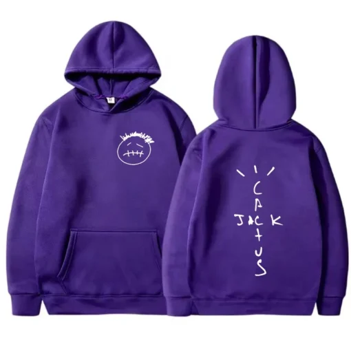 Rapper Cactus Jack Music Album Hoodies - Image 6