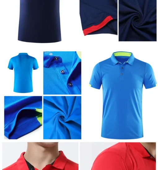 Casual Sports Quick-drying Lapel Short-sleeved POLO Shirt - Image 16
