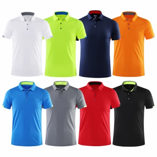Casual Sports Quick-drying Lapel Short-sleeved POLO Shirt - Image 3