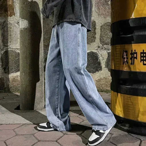 2024 New Streetwear Loose Jeans - Image 4