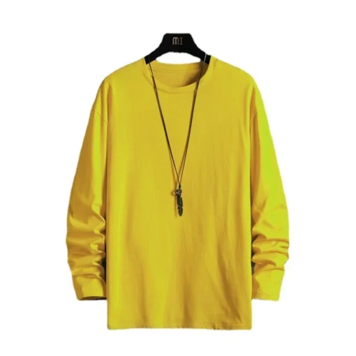 Autumn Cotton Solid Color Cozy Streetwear - Image 12