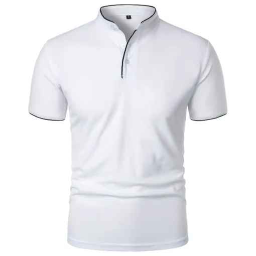 Summer Short Sleeve Collar Tshirts - Image 10
