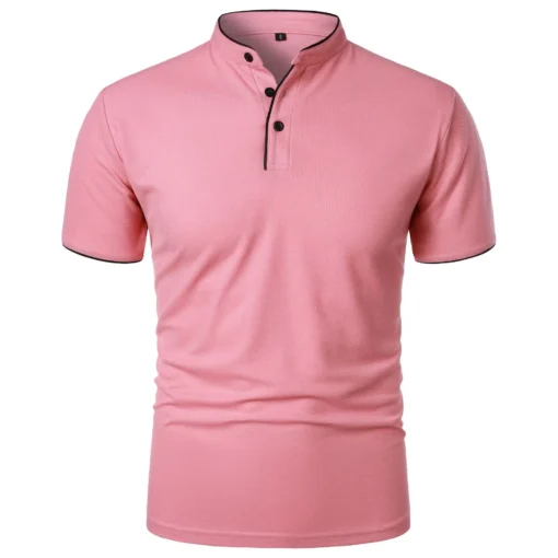 Summer Short Sleeve Collar Tshirts - Image 5