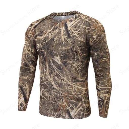 Long Sleeve 3d Camouflage Print Graphic T Shirts - Image 17