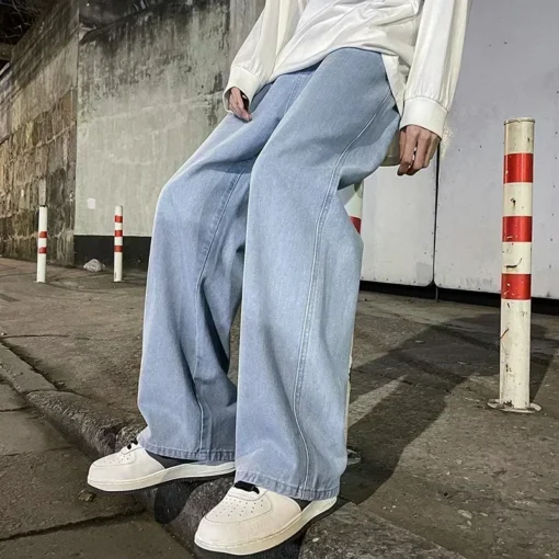 2024 New Streetwear Loose Jeans - Image 16
