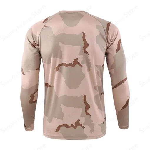Long Sleeve 3d Camouflage Print Graphic T Shirts - Image 21