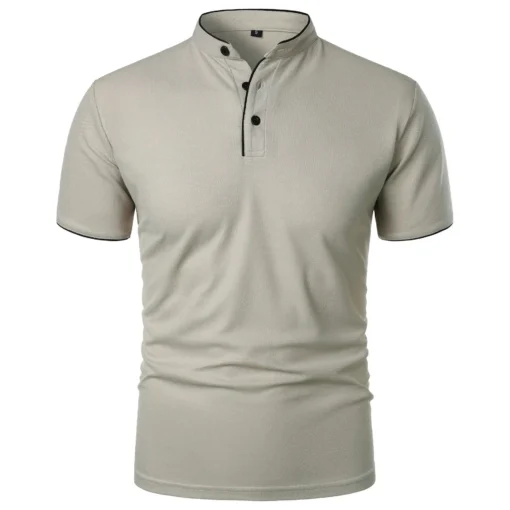 Summer Short Sleeve Collar Tshirts - Image 3