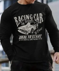 Printed round neck T-shirt trend versatile casual Shirt