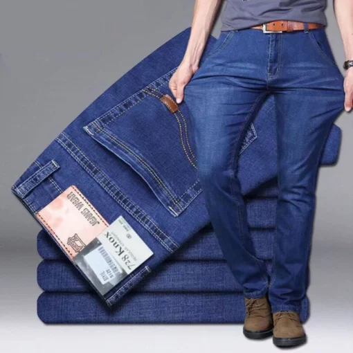 Men Light Luxury Stretch Slim Fit Pants