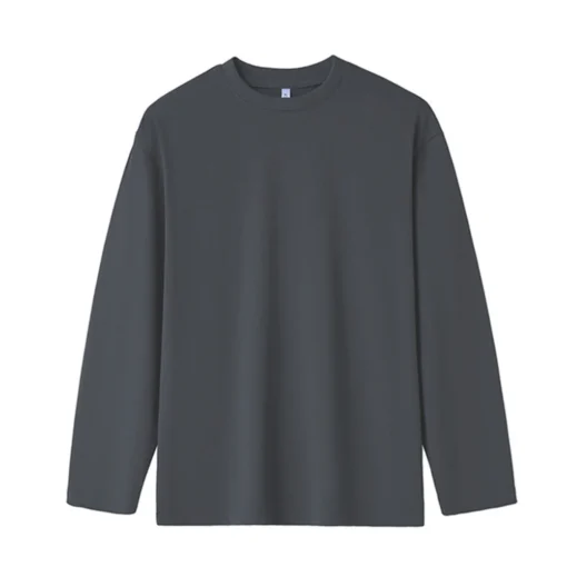 Autumn Cotton Solid Color Cozy Streetwear - Image 7