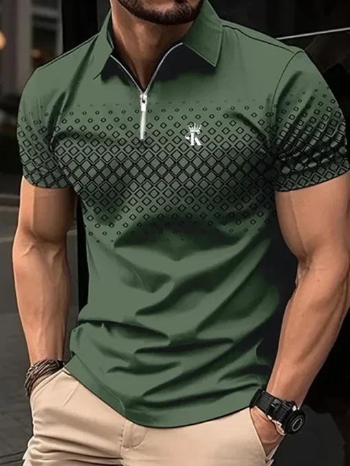 Business Men's Golf Polo Shirt - Image 5