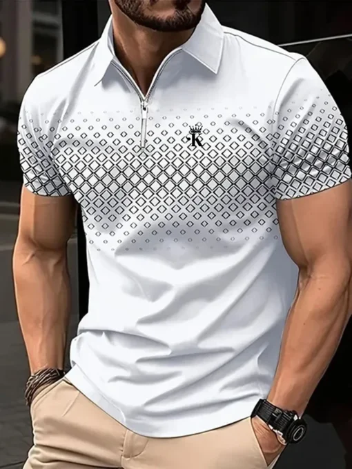 Business Men's Golf Polo Shirt - Image 4