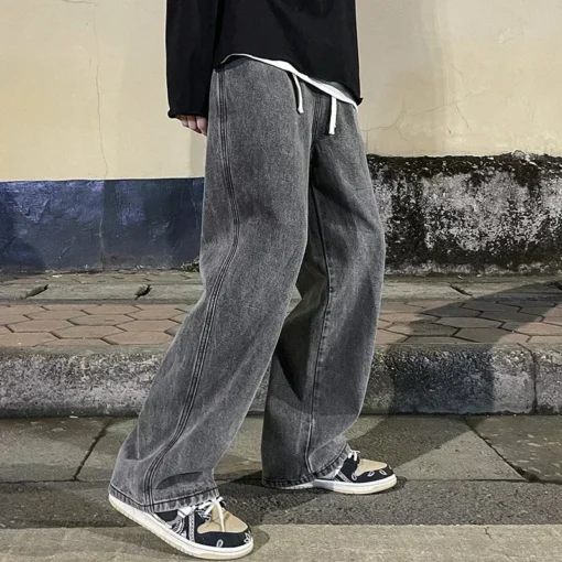 2024 New Streetwear Loose Jeans - Image 19