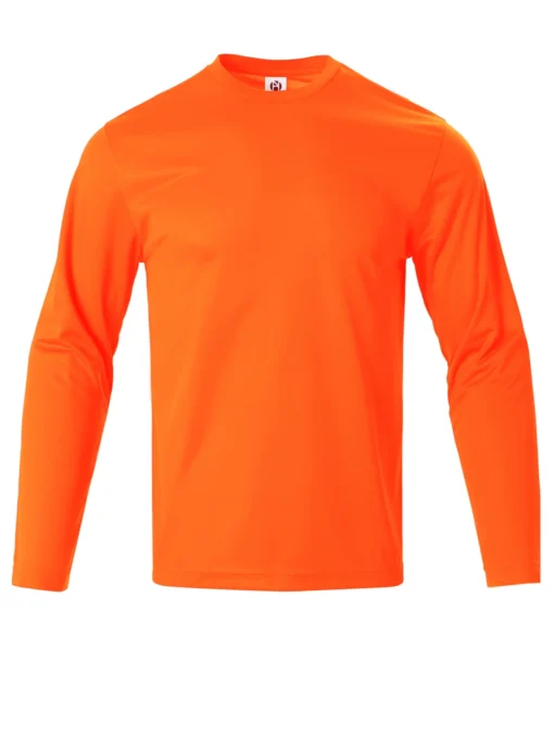 Men's Casual Plain Long-Sleeved Fitness T-shirt - Image 8