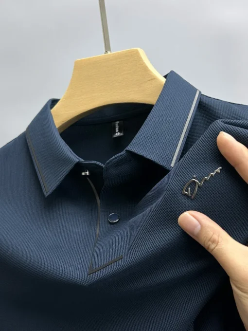 hot diamond short sleeve Advanced printed POLO shirt - Image 17