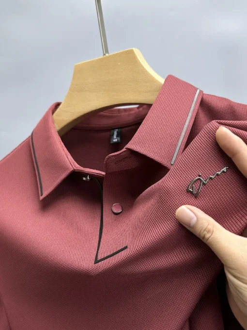 hot diamond short sleeve Advanced printed POLO shirt - Image 13