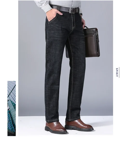 Men Light Luxury Stretch Slim Fit Pants - Image 16