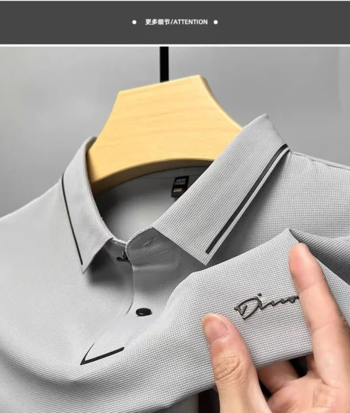 hot diamond short sleeve Advanced printed POLO shirt - Image 21