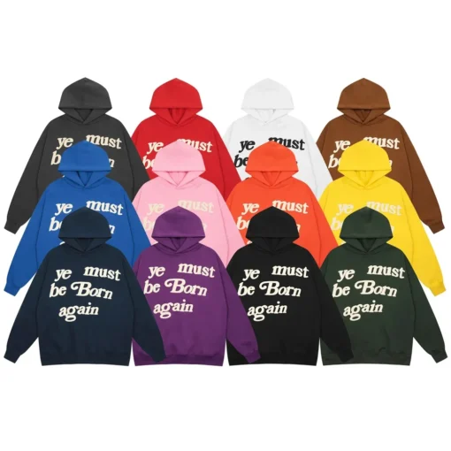 2024fw Puff Print Kanye West Hoody - Image 3