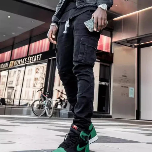 Men Street Elastic Denim Jeans - Image 12