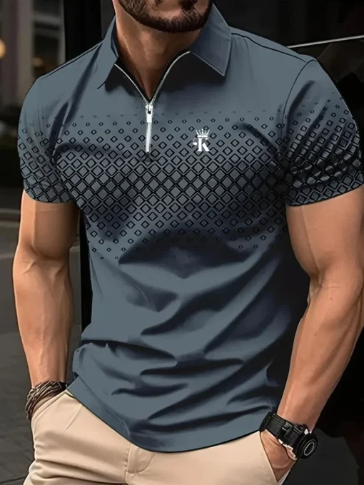Business Men's Golf Polo Shirt - Image 2