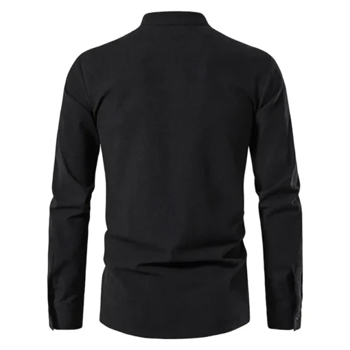 King Billion Cotton Linen Long Sleeve T-shirt - Image 32