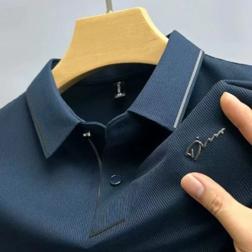 hot diamond short sleeve Advanced printed POLO shirt - Image 2