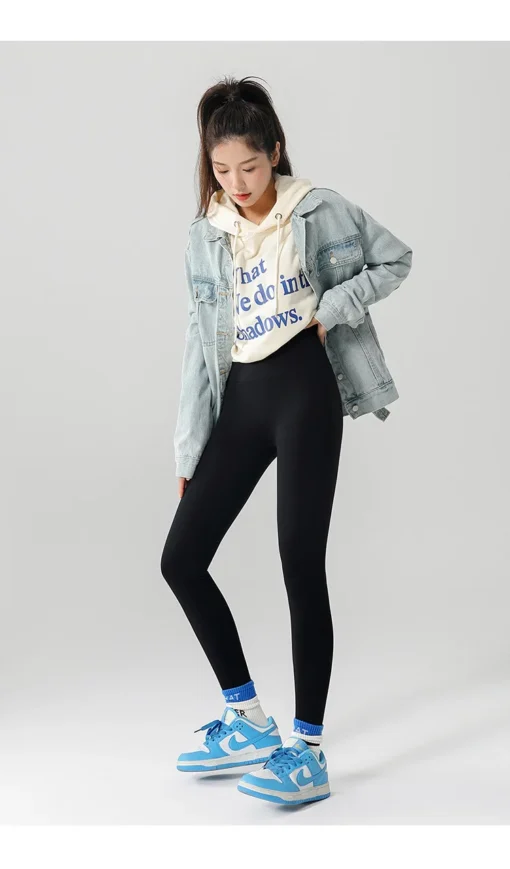 BIVIGAOS High Waist Shark Leggings - Image 39