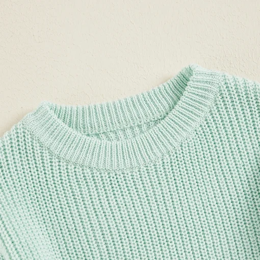 Suefunskry Newborn Baby Knitted Long Sleeve Autumn Winter Sweater - Image 128