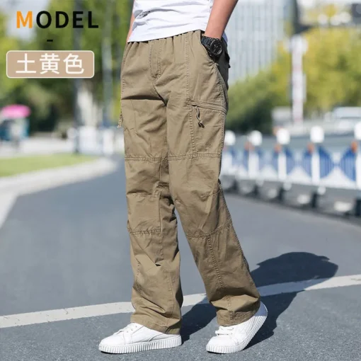 Solid Grey Versatile Work Wear Black Joggers - Image 10