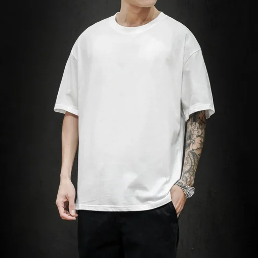 New Summer Men's T Shirt Hip Hop Style - Image 3