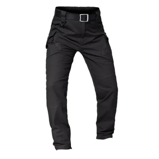Men's Multiple Pocket Elasticity Military Urban Commuter Tactical Trousers - Image 7