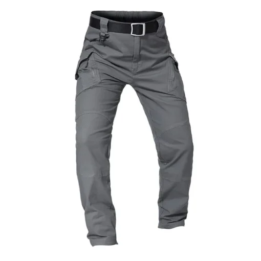 Men's Multiple Pocket Elasticity Military Urban Commuter Tactical Trousers - Image 9