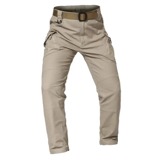 Men's Multiple Pocket Elasticity Military Urban Commuter Tactical Trousers - Image 8