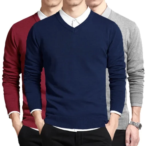 Cotton Sweater Long Sleeve Pullovers