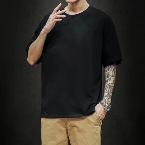 New Summer Men's T Shirt Hip Hop Style - Image 2