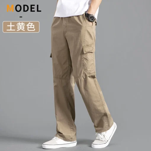 Solid Grey Versatile Work Wear Black Joggers - Image 16
