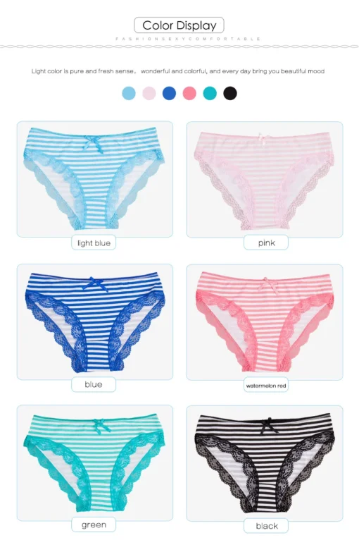 5 Pcs/set Cotton Panties - Image 30