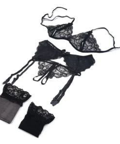 Erotic Transparent Lingerie Set