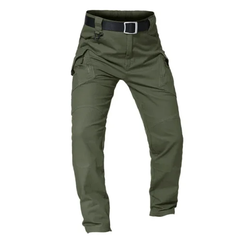 Men's Multiple Pocket Elasticity Military Urban Commuter Tactical Trousers - Image 10