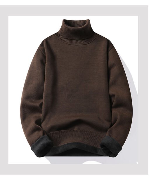Men's Turtleneck Sweater - Image 21