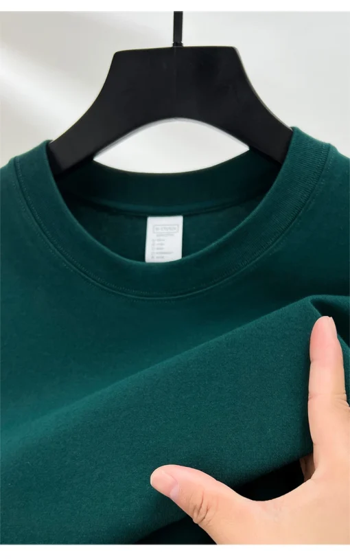 pure cotton summer high-end men's short sleeve T-shirt - Image 37