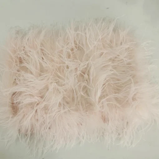 Ostrich Feather Mini Skirt - Image 60