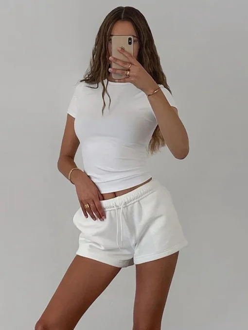 Casual All-Match Crop Top - Image 4