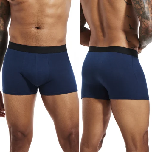 6pcs pack Black Boxer Shorts - Image 16