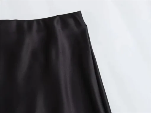 TRAF Satin High Waist Skirt - Image 13